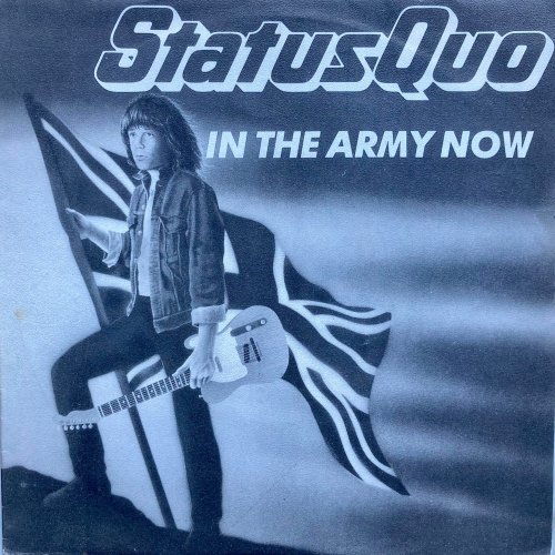 IN THE ARMY NOW Promo Picture Sleeve Front