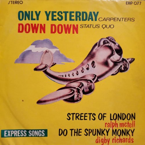EXPRESS SONGS (DOWN DOWN) Picture Sleeve Front