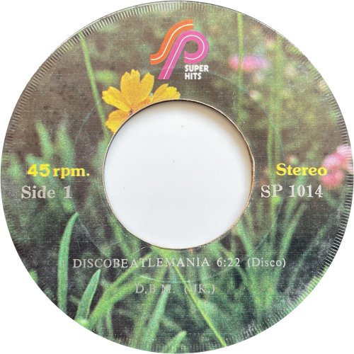 DISCOBEATLEMANIA (ROCKIN' ALL OVER THE WORLD) Label Side A