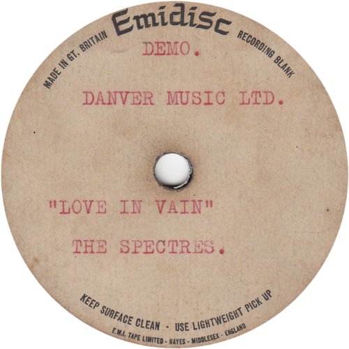 SAY THAT YOU NEED ME Acetate Side B