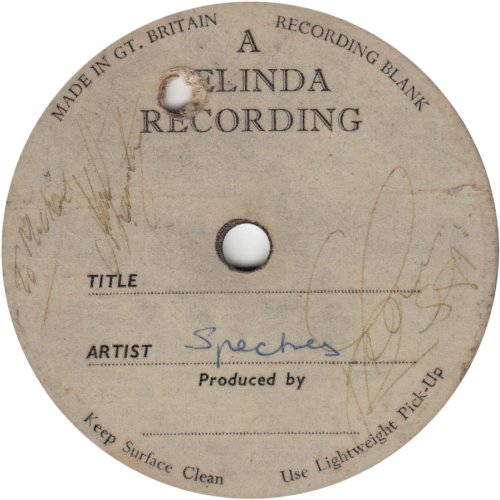 ALMOST BUT NOT QUITE THERE Acetate Label