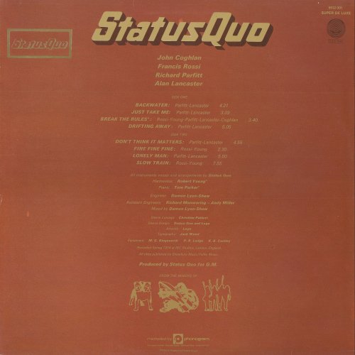 QUO Sleeve with Promo stamp Rear