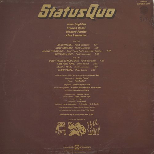 QUO Sleeve with Gold Stars on front Rear