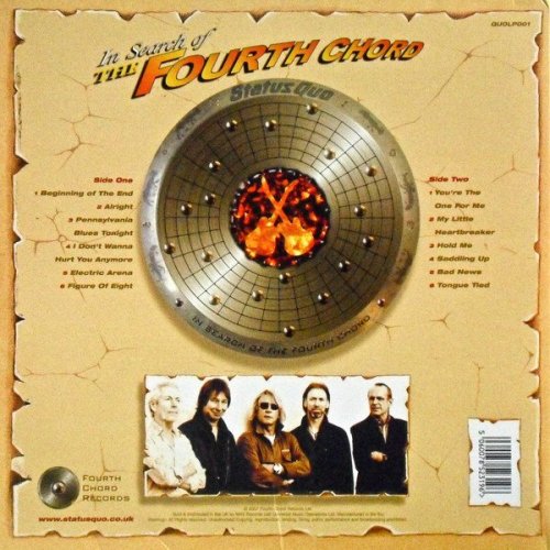 IN SEARCH OF THE FOURTH CHORD Standard Gatefold Sleeve Rear