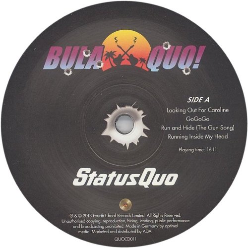 BULA QUO (FROM THE BOX SET) Standard Label Side A