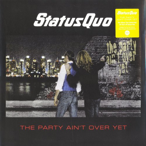 THE PARTY AIN'T OVER YET (YELLOW VINYL) Standard Gatefold Sleeve Front