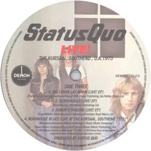 ON THE LEVEL (2025 REISSUE) LABEL - DISC 2 Side A