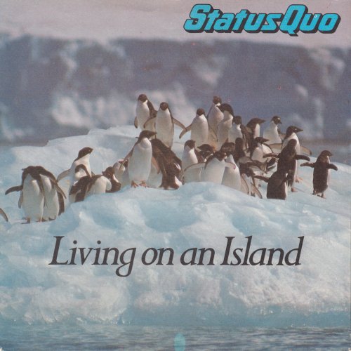 LIVING ON AN ISLAND Picture Sleeve Front