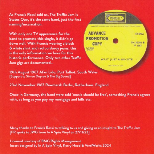 ALMOST BUT NOT QUITE THERE (REISSUE) Inner Sleeve Rear