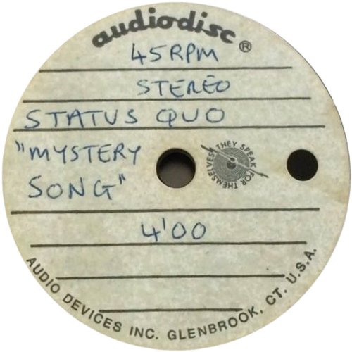 MYSTERY SONG Label Label